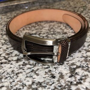 Genuine Lizard Belt